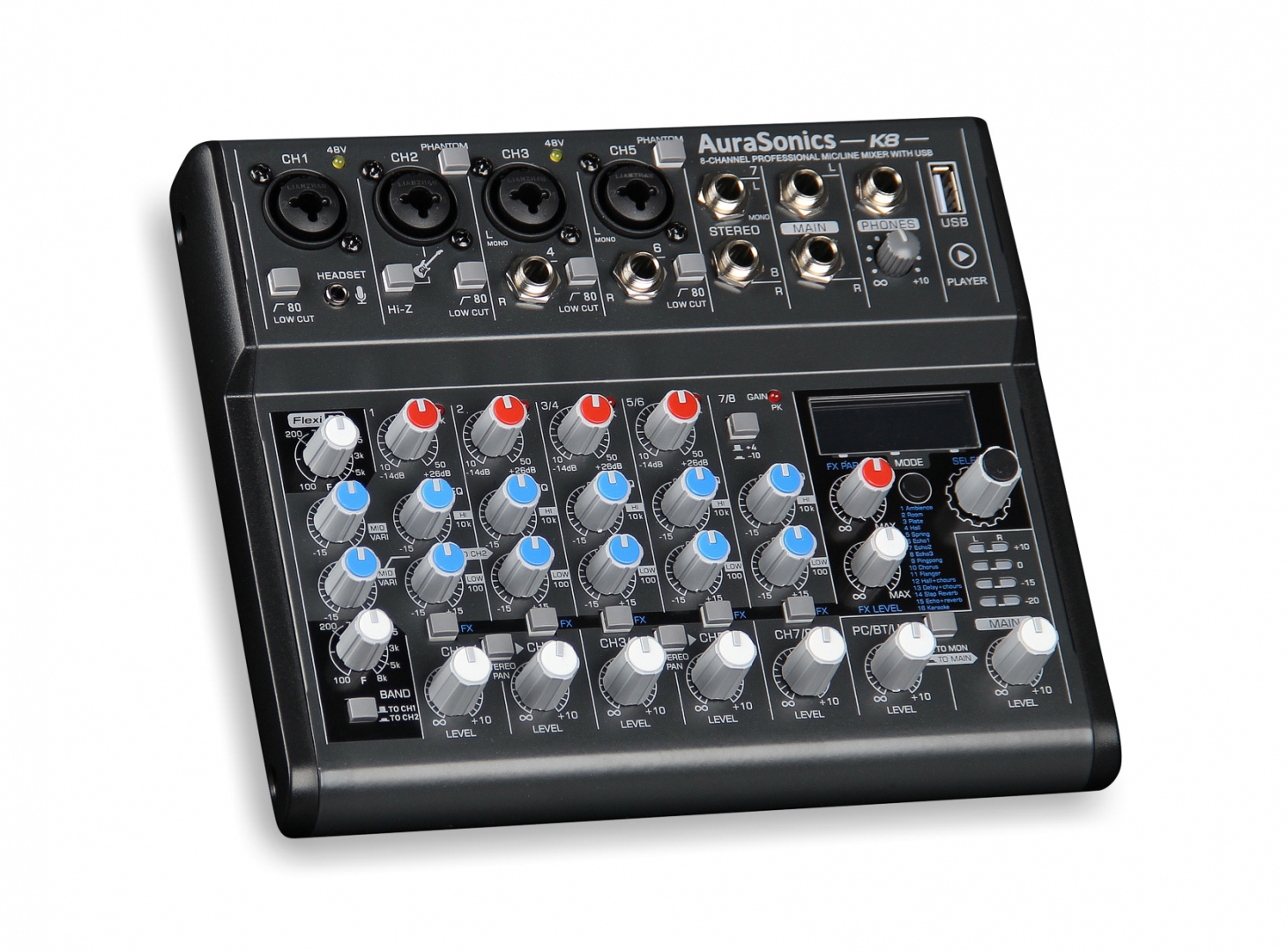 AuraSonics K8 компактный микшерный пульт в Смоленской области