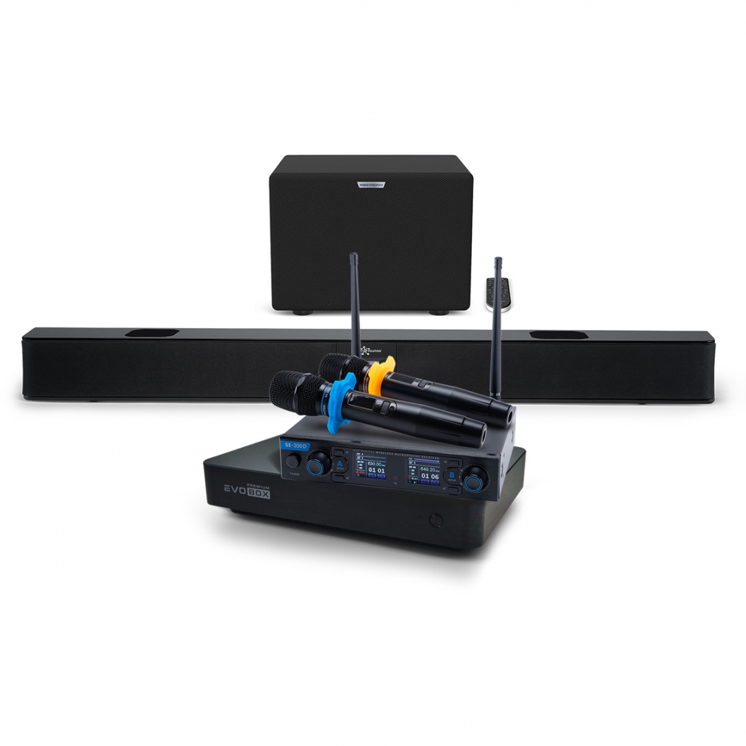 Hi-End караоке-система EVOBOX Premium + EvoSoundBar (саундбар с караоке) в Смоленской области