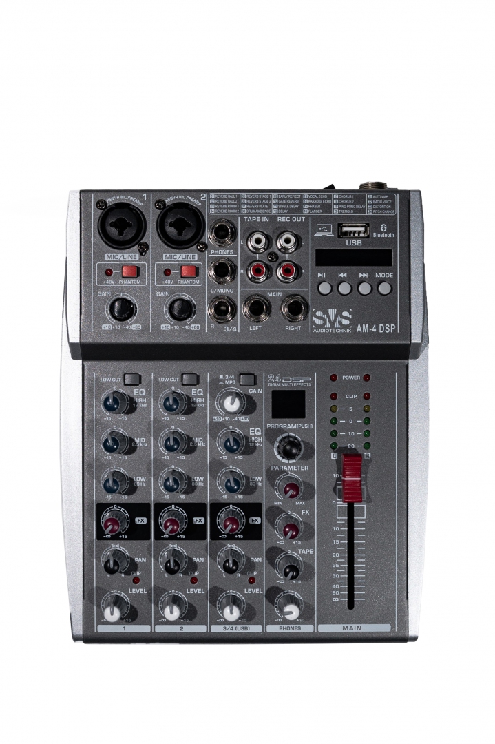 SVS Audiotechnik mixers AM-4 DSP Аналоговый микшерный пульт, 4-канала в Смоленской области