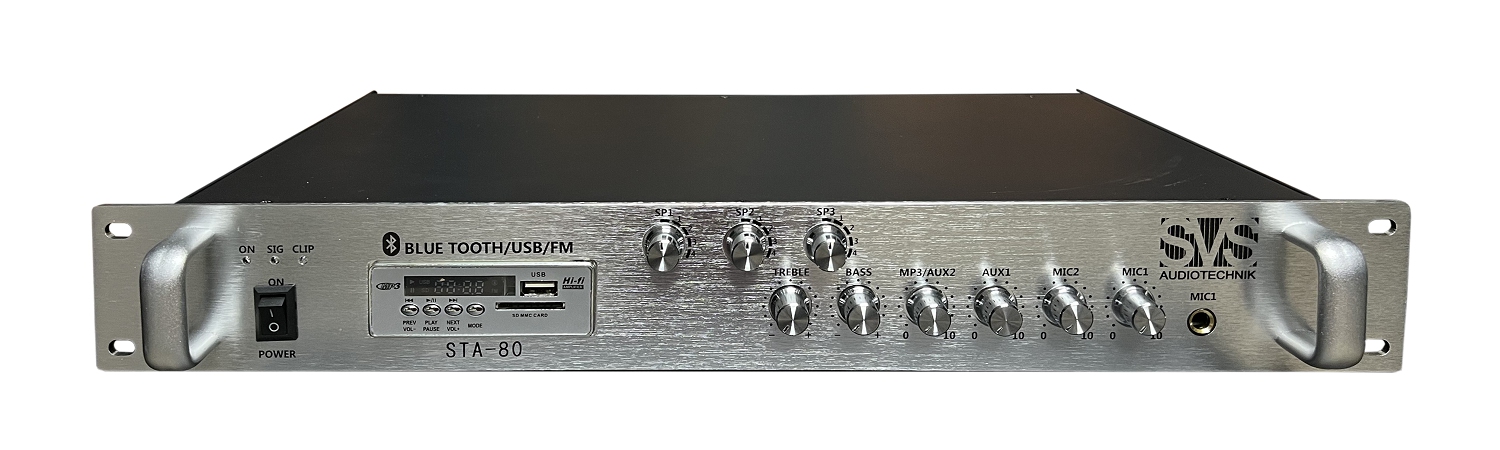 SVS Audiotechnik STA-80 Микшер-усилитель для систем Public Address в Смоленской области